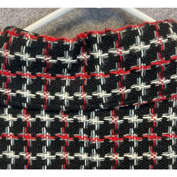 BRIGGS NEW YORK Women’s Blazer 16 Tweed Black Red White Gray Lined Fall Jacket - Picture 12 of 12